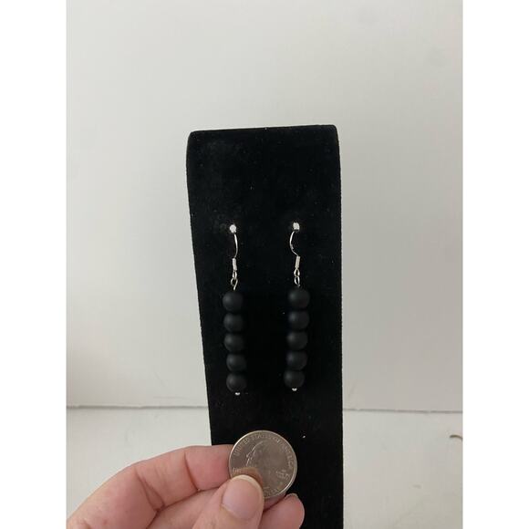 onyx earrings - Picture 2 of 4